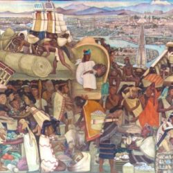 La gran tenochtitlan diego rivera