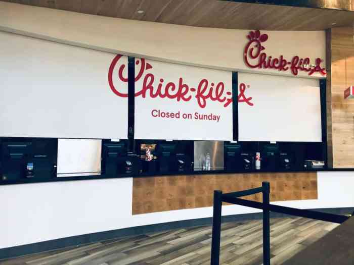 Porque chick-fil-a cierra los domingos