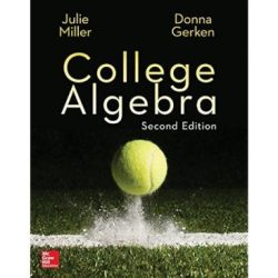 College algebra & trigonometry julie miller pdf