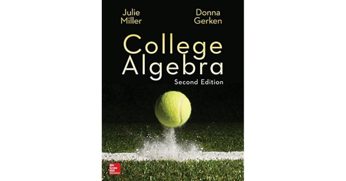 College algebra & trigonometry julie miller pdf